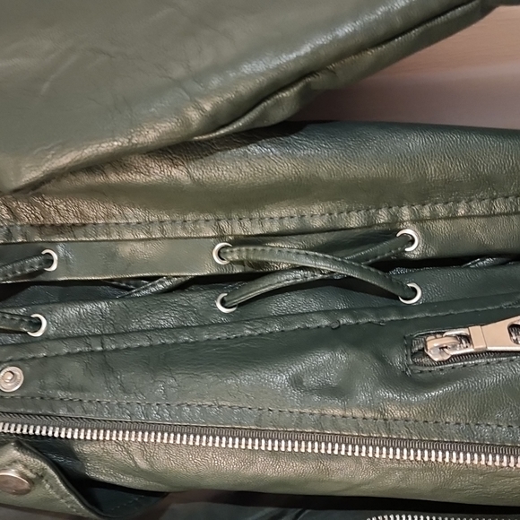New CI SONO 100 % vegan  leather jacket Just in time for Spring ! - Picture 4 of 8